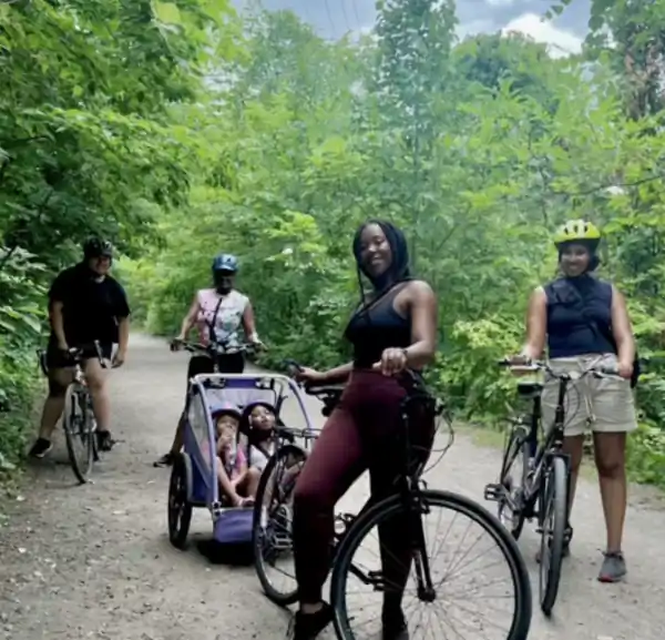 Biking with Baddies